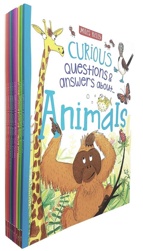 Curious Questions And Answers 8 Books Collection Set By Miles Kelly