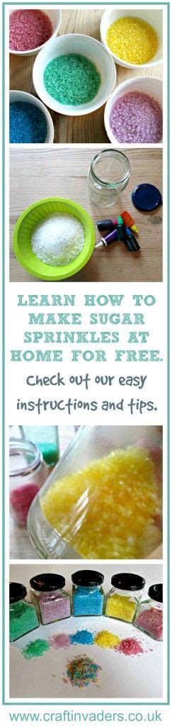 How To Make Homemade Sparkling Sugar Sprinkles Craft Invaders Sugar