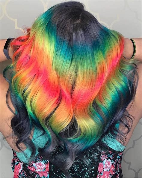 Pin By Nonie Chang On Dyed Hair Hair Styles Holographic Hair New