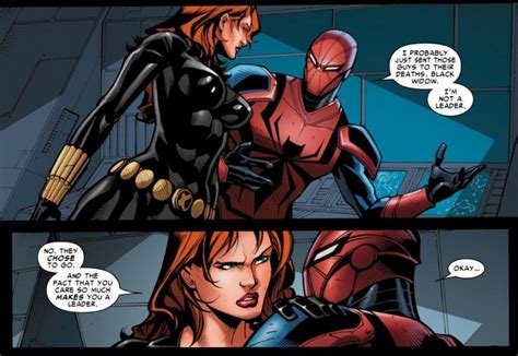 Spider Man And Black Widow In Spider Man Ends Of The Earth One Shot