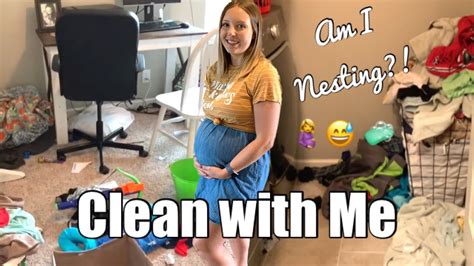 Clean With Me Pregnant Am I Nesting Youtube