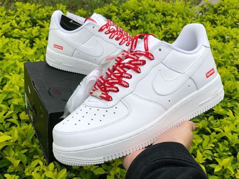 Buy Nike Air Force 1 Low Supreme White For Discount Price Cu9225 100