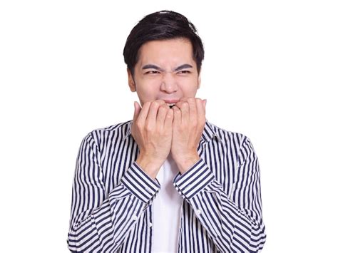 Premium Photo Young Man Showing Surprised Or Worried Expression And