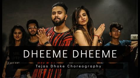 Dheeme Dheeme Tony Kakkar Tejas Dhoke Choreography Dancefit Live