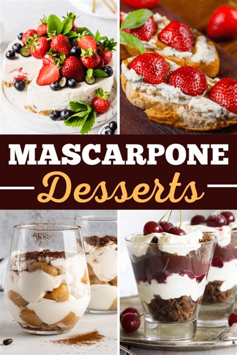 25 Mascarpone Desserts Youll Adore Insanely Good