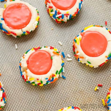 Thumbprint Cookie Recipe With Icing Filling Sweet Peas Kitchen