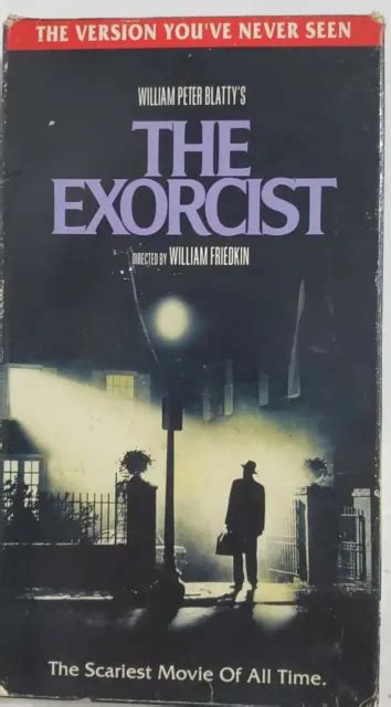 The Exorcist Vhs Tape The Version Youve Never Seen Before Horror Ships