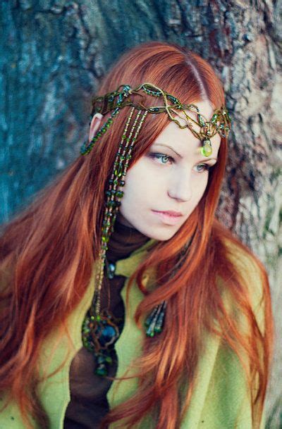 Titania The Fairy Queen By ~ann Emerald On Deviantart Headdress Made