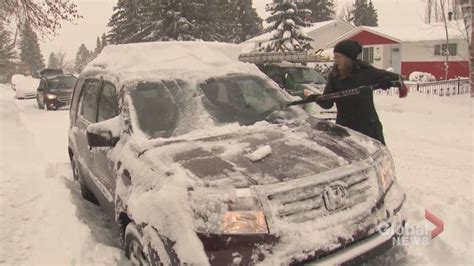 Calgary Blanketed In 40 Cm Of Snow As Winter Storm Blows Through