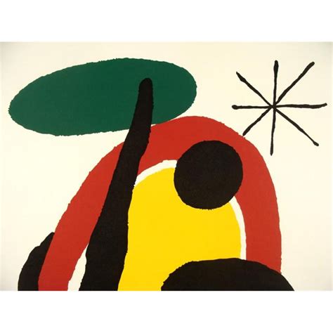 Joan Miro Abstract Modern Art Print