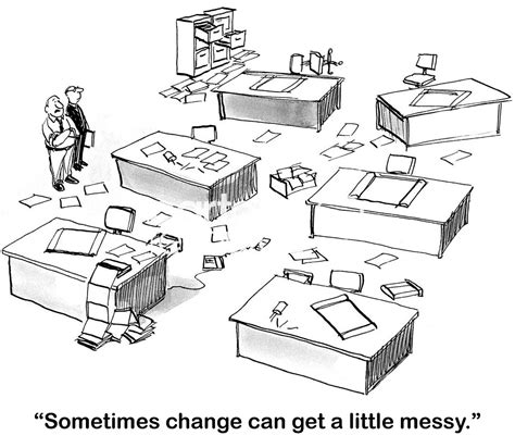 Workplace Changes Cartoon