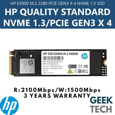 Low to high new arrival qty sold most popular. HP EX900 PCIe Gen3x4 M.2 2280 SSD 120GB/250GB | Shopee ...