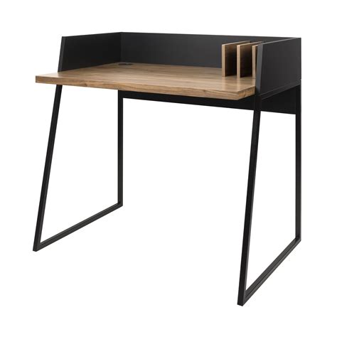 Regal kostenloser versand 30 tage rückgabe. Revel Schreibtisch Nussbaum/schwarz - - A048307.002 online ...