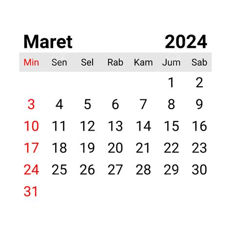 Kalender Maret Indonesia 2024 Kalender Maret 2024 Maret 2024 Pawai