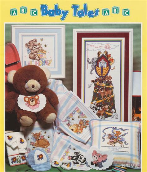 Also use our online tools and caption/border maker to chart your own text and words. Baby Tales - Counted Cross Stitch Pattern