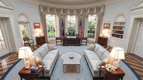 Oval office synonyms, oval office pronunciation, oval office translation, english dictionary definition of oval office. 3 TV Set Designers on How They'd Design the Oval Office ...