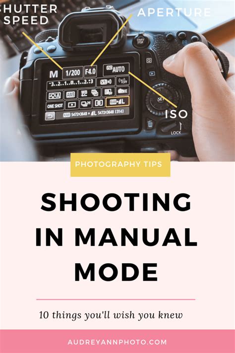 10 Things You Wish You Knew About Shooting In Manual Mode — Live Snap