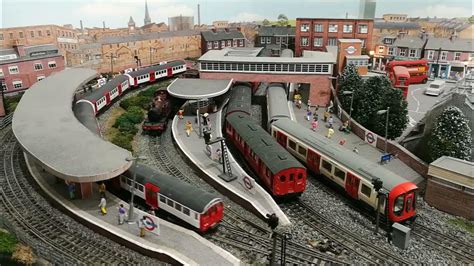 My London Underground Model Railway Elstree South Youtube