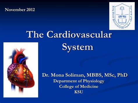 Ppt The Cardiovascular System Powerpoint Presentation Free Download