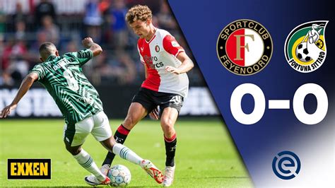 Feyenoord Fortuna Sittard Ma Zeti Hollanda Ligi Hafta