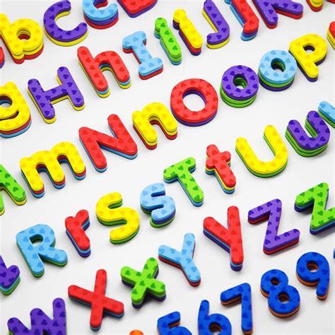 Magtimes Magnetic Letters And Numbers Fun Alphabet Kit For Kids Abc