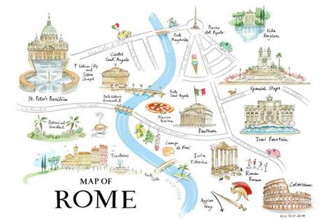 Harta Roma Strazi Harta