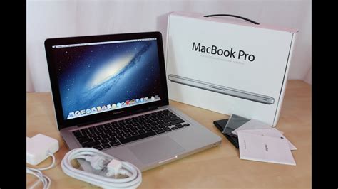 Late Apple Macbook Pro Unboxing Low End Baseline Model First Impression Look Youtube