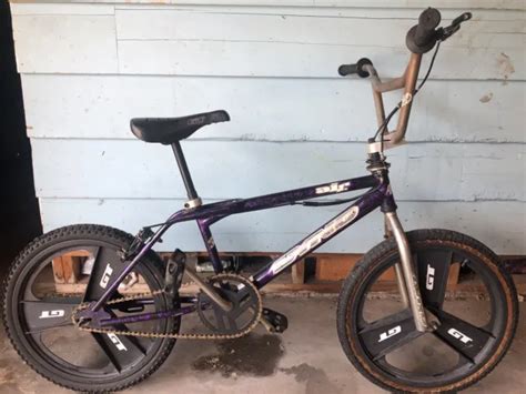 1994 Gt Dyno Air Bmx Bike Purple Plasmapurple Splash Freestyle 39000