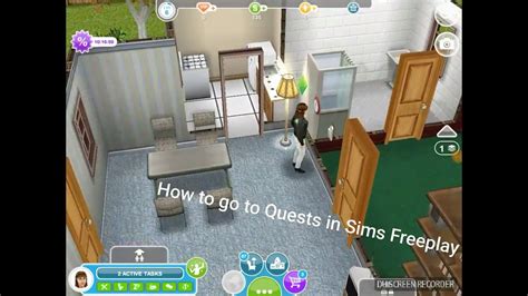 How To Go To Quests In Sims Freeplay Youtube