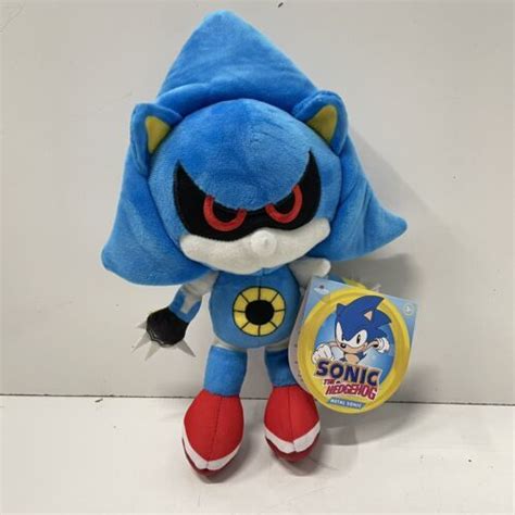 Sonic Hedgehog 9 Classic Metal Sonic Plush Figure Jakks Pacific Nwt