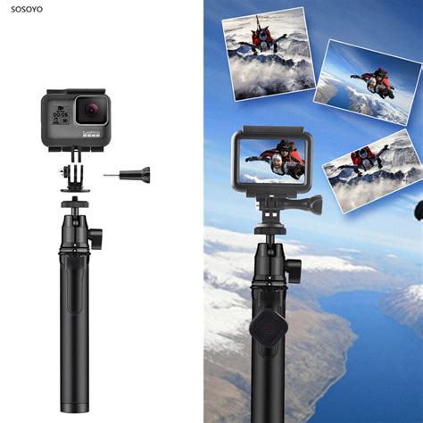 Extendable Selfie Stick Waterproof Monopod Tripod Handheld Stand With