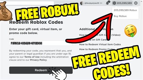 How To Get Free Robux Codes Roblox Youtube