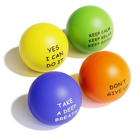Buy Kdg Motivational Stress Balls4 Pack For Kids And Adultsstress