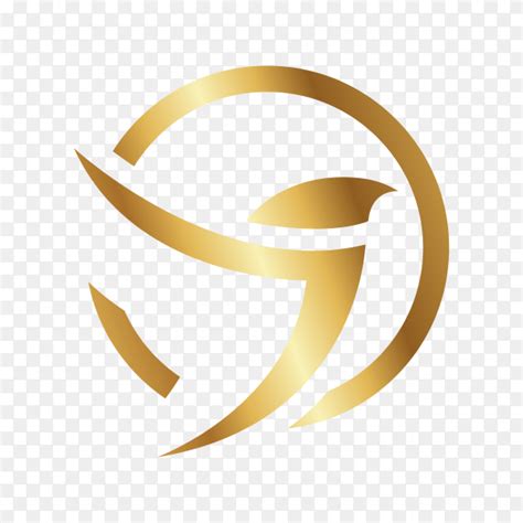 Golden Bird Logo Design On Transparent Background Png Similar Png