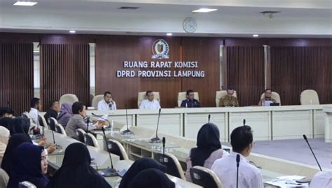 Pemerintah Provinsi Dan Dprd Lampung Sepakati Solusi Terkait Gaji Guru P K