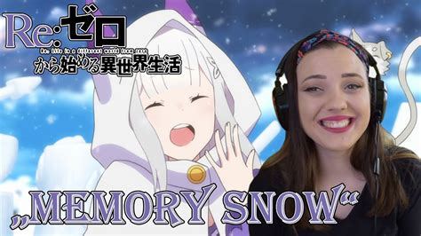 RE Zero Memory Snow OVA Reaction YouTube