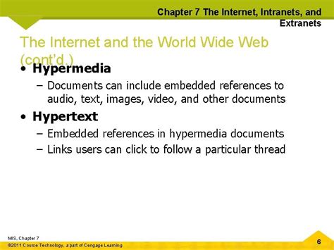 Mis Chapter 7 The Internet Intranets And Extranets