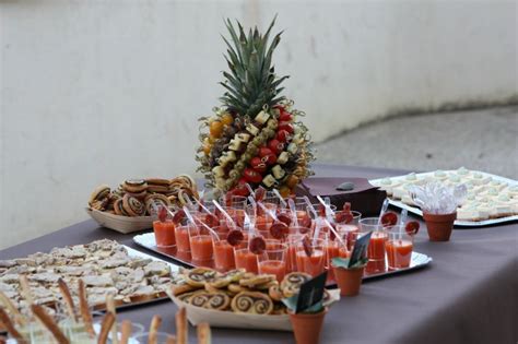 Organiser un buffet pour 50 personnes Lapéritif