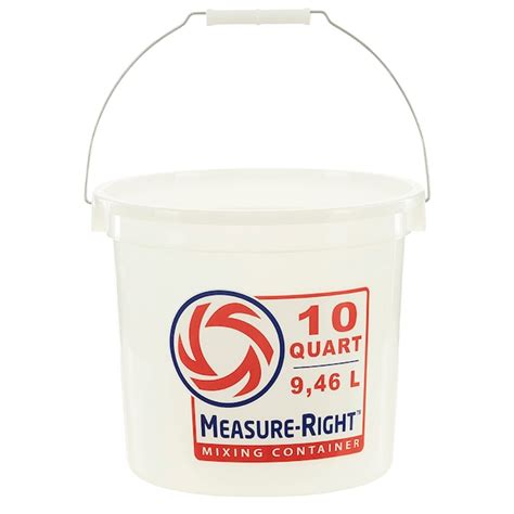 United Solutions 10 Quart Plastic Paint Bucket At