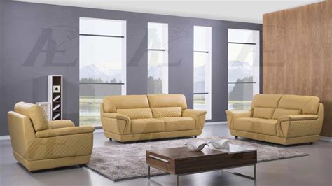 Yellow Leather Sofa set AE 99 | Leather Sofas With over 200 styles available in over 50 colours.