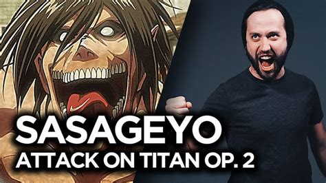 Attack On Titan Season 2 Opening Sasageyo Op 3 English Cover By