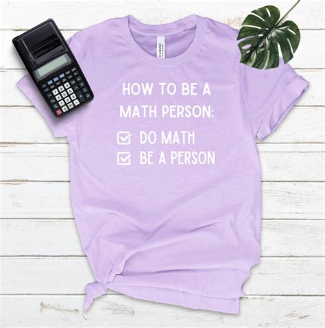 Math T Shirt For Teachers Students Math People T Short Etsy