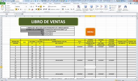 Modelo De Libro Iva Compras Y Ventas En Excel Image To U