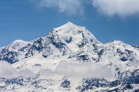 Free Picture Snow Mountain Cold Mountain Peak Winter Geology Outdoor Blue Sky Nature