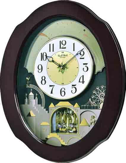 Rhythm 4mh426wu06 Grand Timecracker Musical Motion The Clock Depot