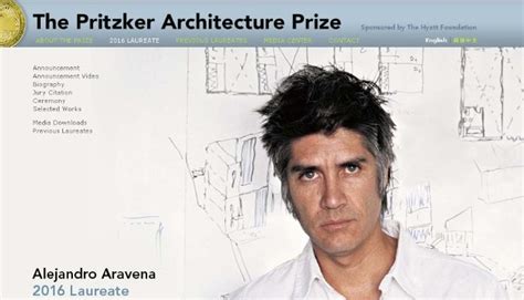 Alejandro Aravena Of Chile Receives The 2016 Pritzker Architecture Prize