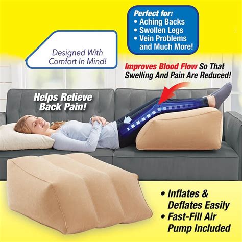 Ortho Bed Wedge Elevated Leg Pillow Best Gadget Store