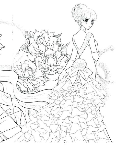 Anime Princess Coloring Pages At Getdrawings Free Download