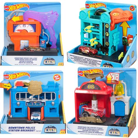 Hot Wheels City Downtown Case Pack Samko And Miko Toy Warehouse