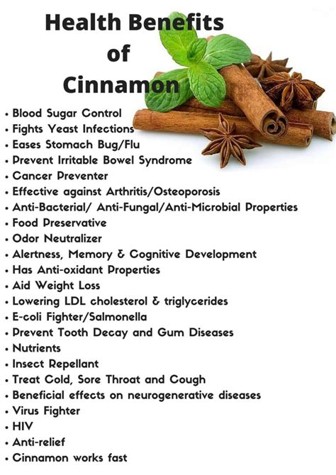 11 Proven Health Benefits Of Cinnamon My Health Only